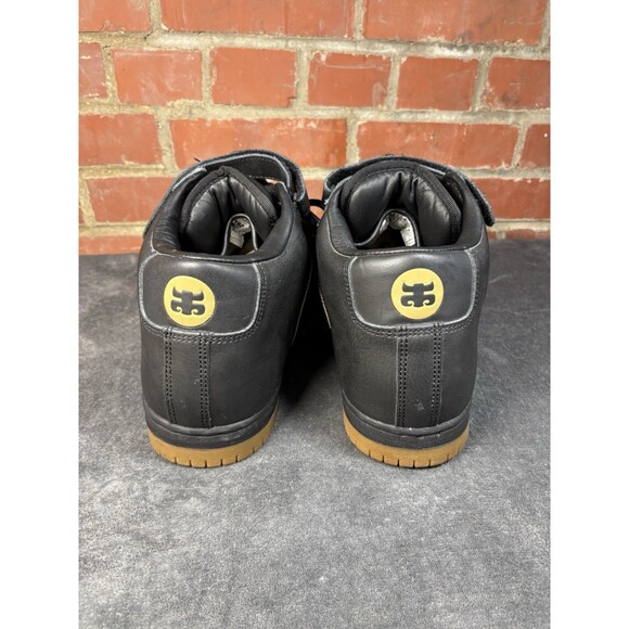 Vintage Y2k IPath Shoes Locust Model Black Leather Upper Skater Mens US 13 - Picture 4 of 8